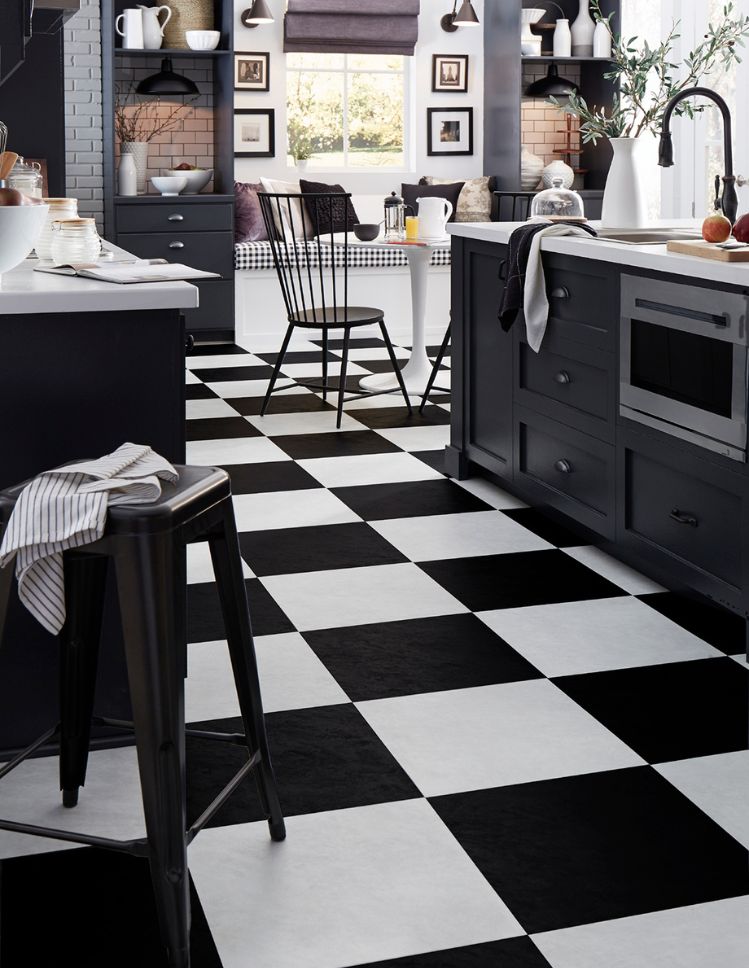 luxury vinyl tile remodel in Lawrence, KS