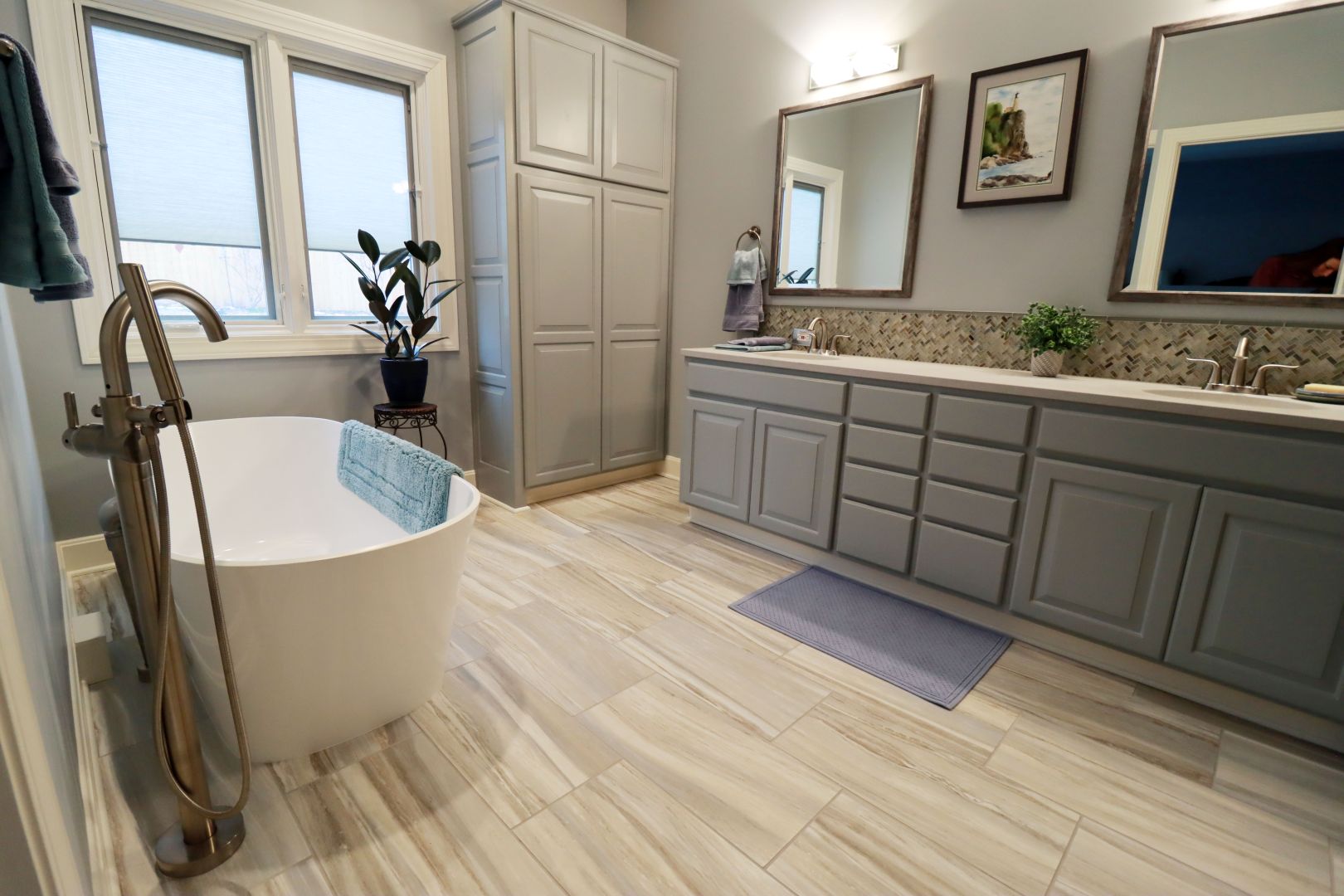 Hardwood flooring swatch